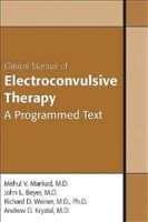 Clinical Manual of Electroconvulsive Therapy артикул 13954b.